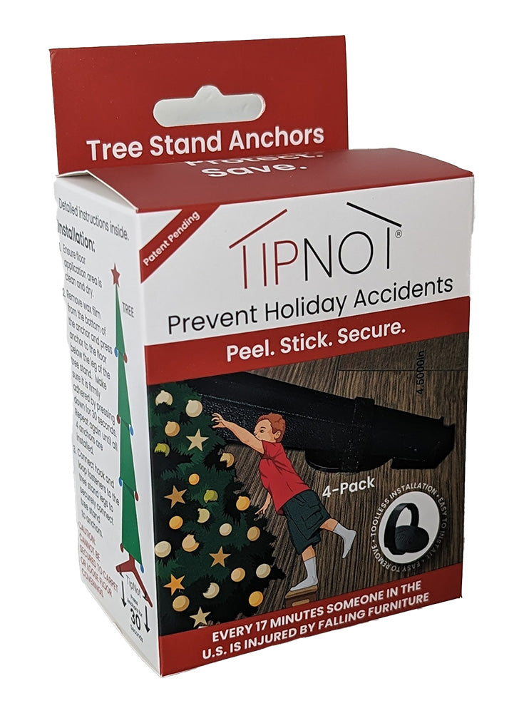 TipNot Tree Stand Anchor 4-Pack